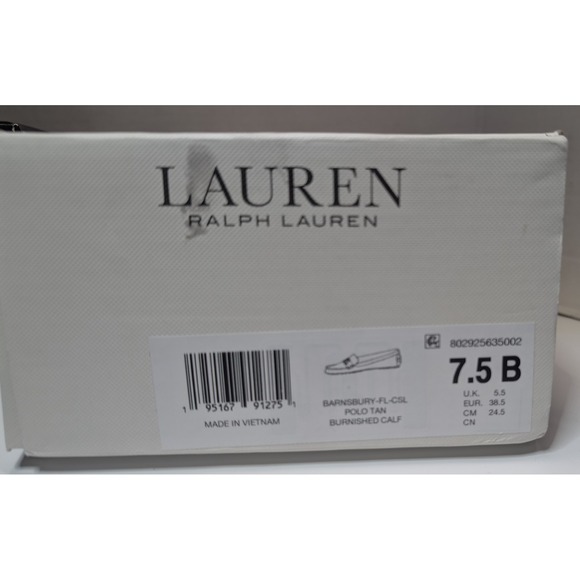 Lauren Ralph Lauren Women's Barnsbury Loafers Size 7.5 Driving Loafers - Picture 10 of 12